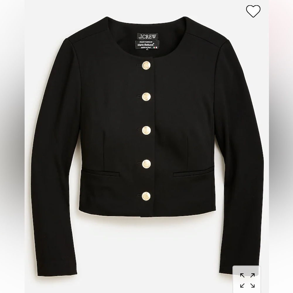 Louisa lady jacket in Italian ponte nwt